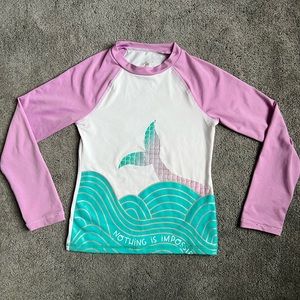 Cat and Jack girls swim rashguard